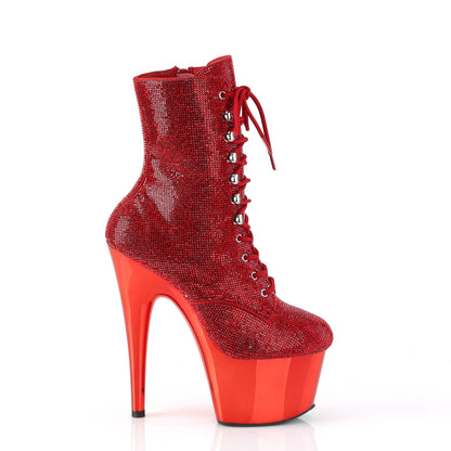 Pleaser  Stivaletti ADORE-1020Chrs Rs / Red Chrome