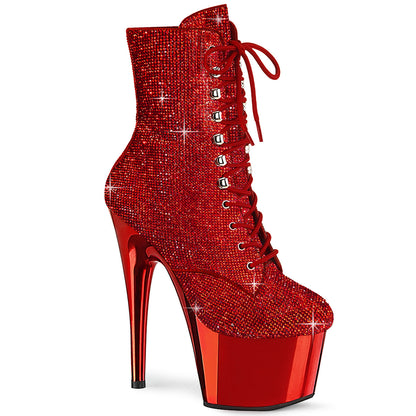 Pleaser  Stivaletti ADORE-1020Chrs Rs / Red Chrome