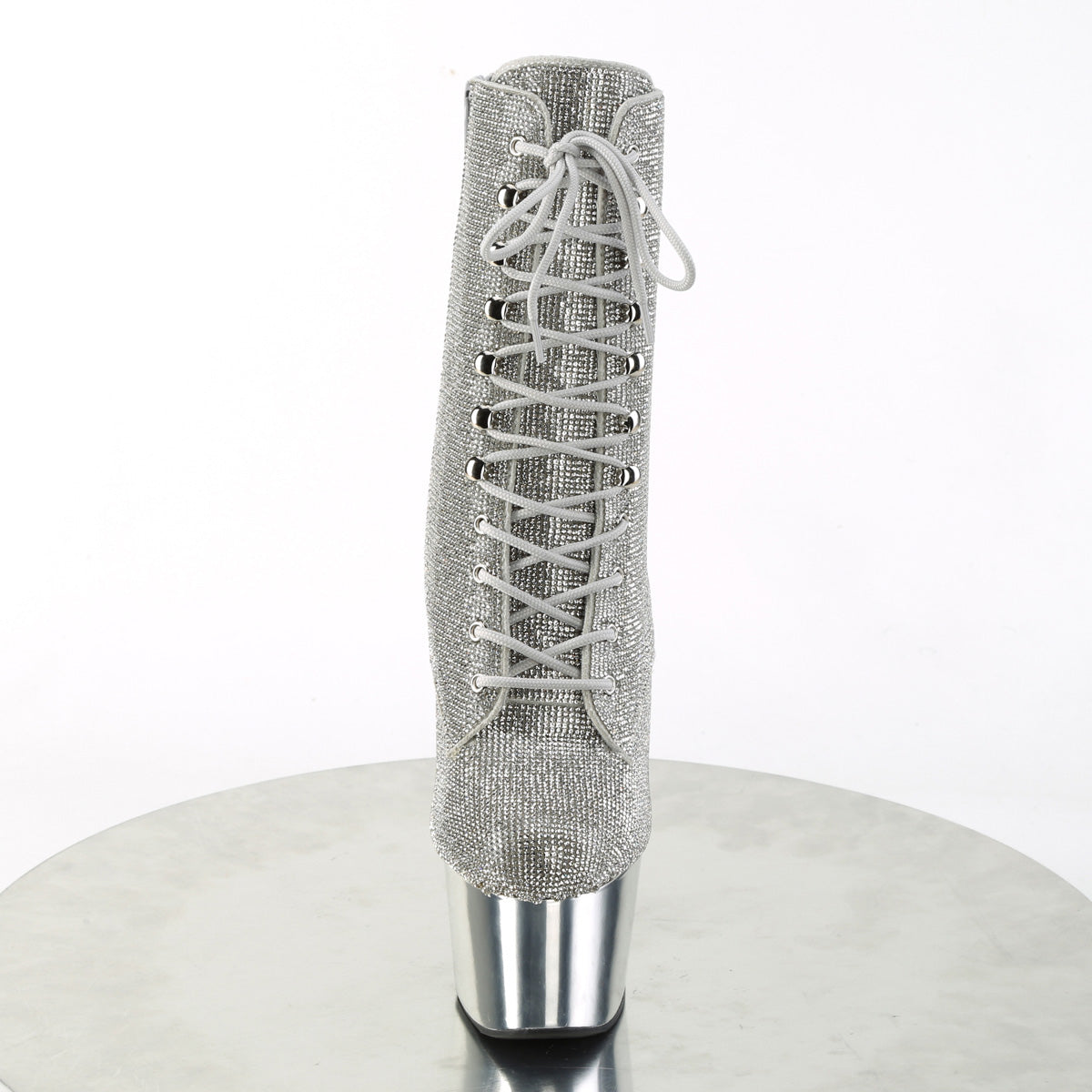 Pleaser  Stivaletti ADORE-1020CHRS SLV RS / SLV Chrome