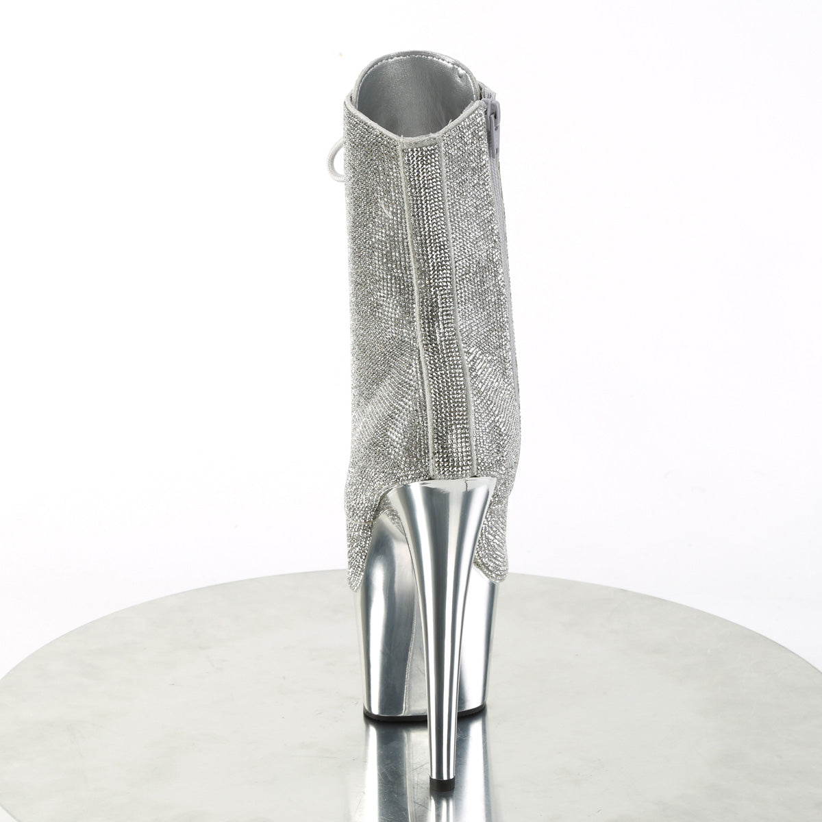 Pleaser  Stivaletti ADORE-1020CHRS SLV RS / SLV Chrome