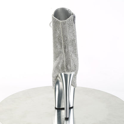 Pleaser  Stivaletti ADORE-1020CHRS SLV RS / SLV Chrome