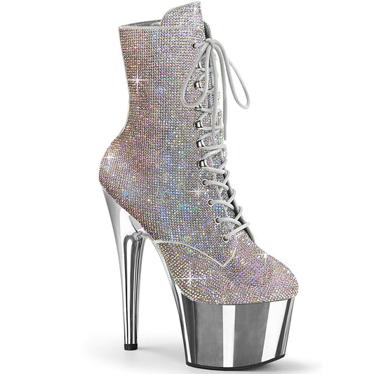 Pleaser  Stivaletti ADORE-1020CHRS SLV Multi RS / SLV Chrome