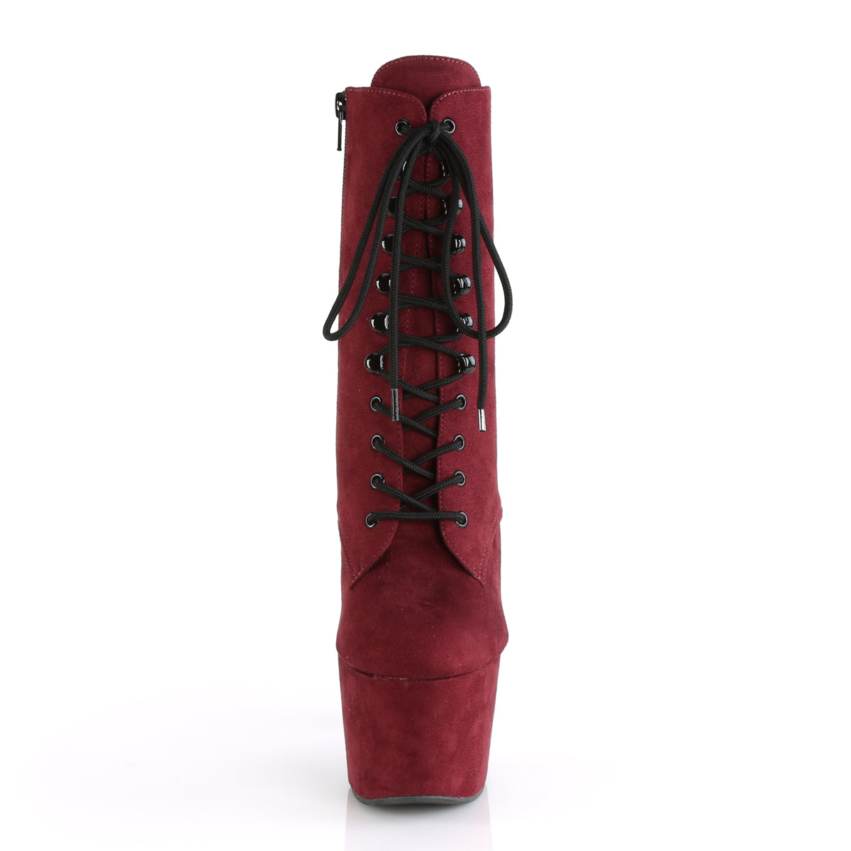Pleaser Stivaletti da donna ADORE-1020FS Burgundy Faux Suede / Burgundy Faux Suede Suede