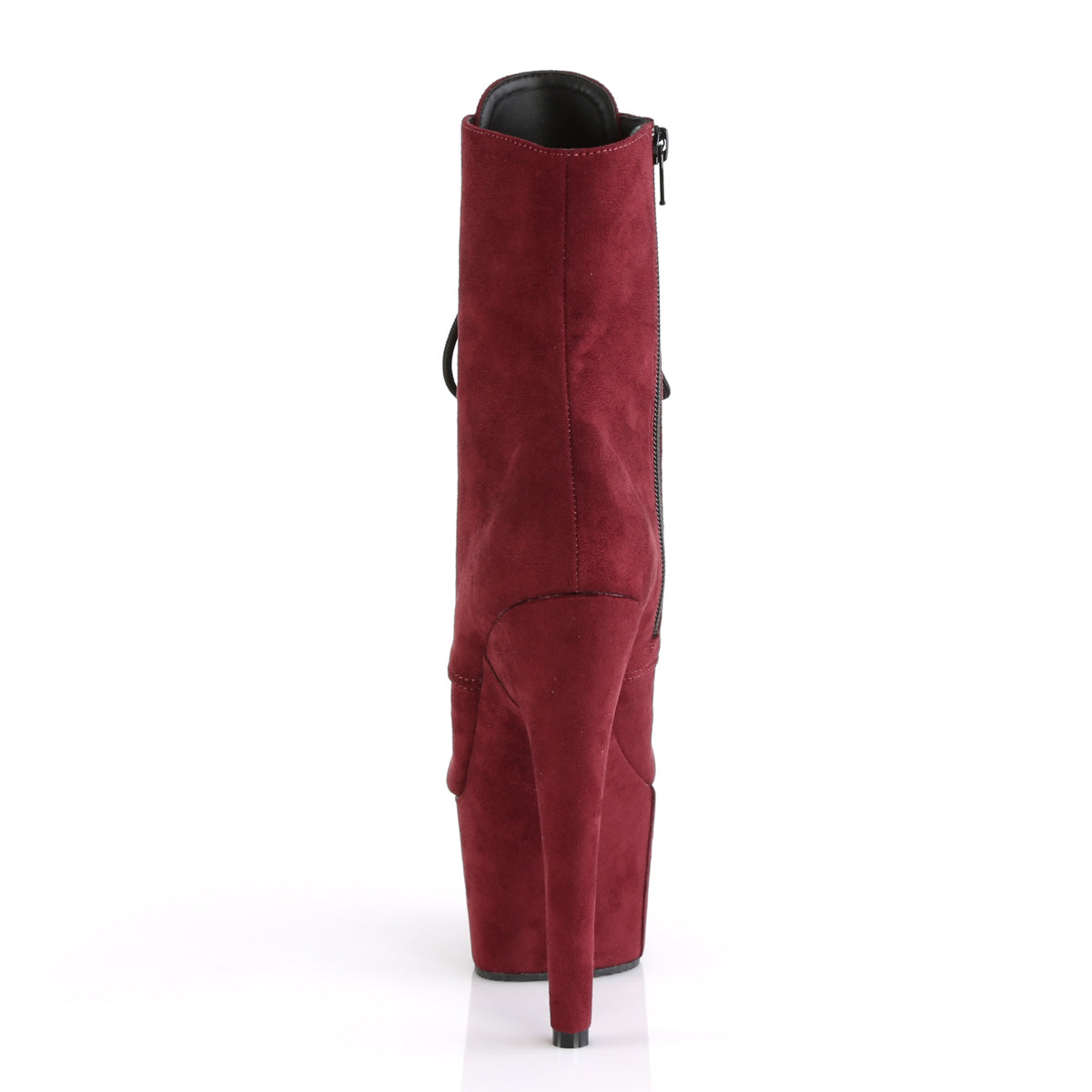 Pleaser Stivaletti da donna ADORE-1020FS Burgundy Faux Suede / Burgundy Faux Suede Suede