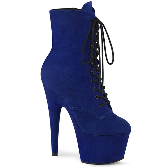 Pleaser Stivaletti da donna ADORE-1020FS Royal Blue Faux Suede / Royal Blue