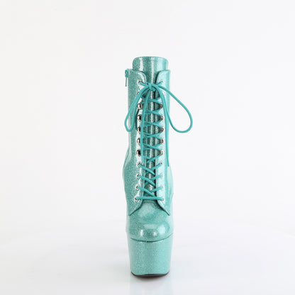 Pleaser   ADORE-1020gp Aqua glitter pat/m