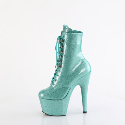 Pleaser   ADORE-1020gp Aqua glitter pat/m
