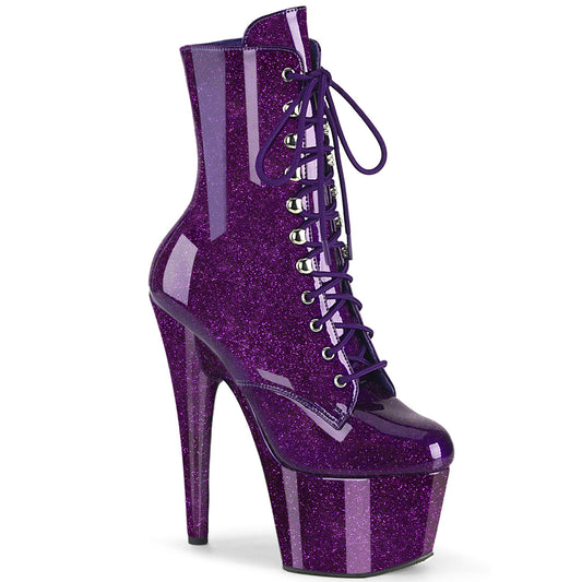Pleaser   ADORE-1020gp pat/m glitter viola