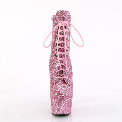 Pleaser  Ankle Boots ADORE-1020GWR B. Pink Glitter/B. Pink Glitter