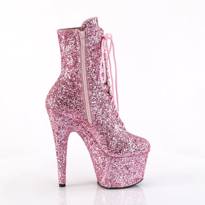 Pleaser  Ankle Boots ADORE-1020GWR B. Pink Glitter/B. Pink Glitter