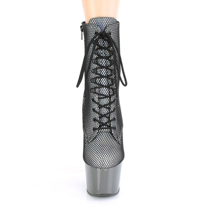 Pleaser Stivaletti da donna ADORE-1020HFN SLV Holo / Peltro Chrome