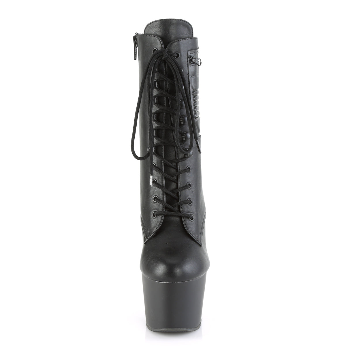 Pleaser Stivaletti da donna ADORE-1020PK BLK PELLE PELLE / BLK MATTE