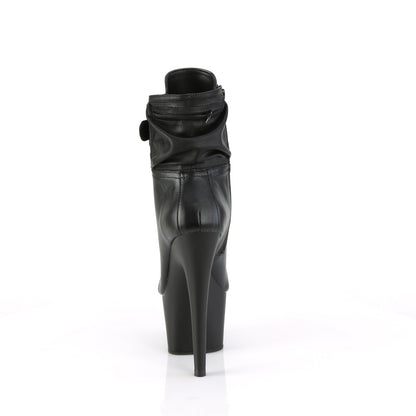 Pleaser  Stivaletti ADORE-1020 custodia BLK in ecopelle BLK / nero opaco