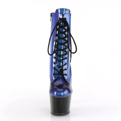 Pleaser Stivaletti da donna ADORE-1020SHG Blue-Purple / Blk