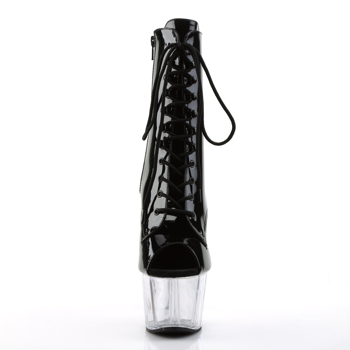 Pleaser Stivaletti da donna ADORE-1021 BLK PAT / CLR