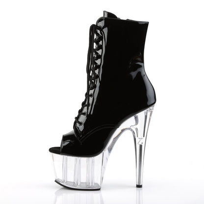 Pleaser Stivaletti da donna ADORE-1021 BLK PAT / CLR