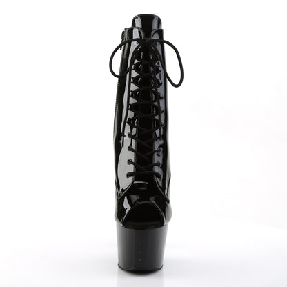 Pleaser Stivaletti da donna ADORE-1021 BLK PAT / BLK