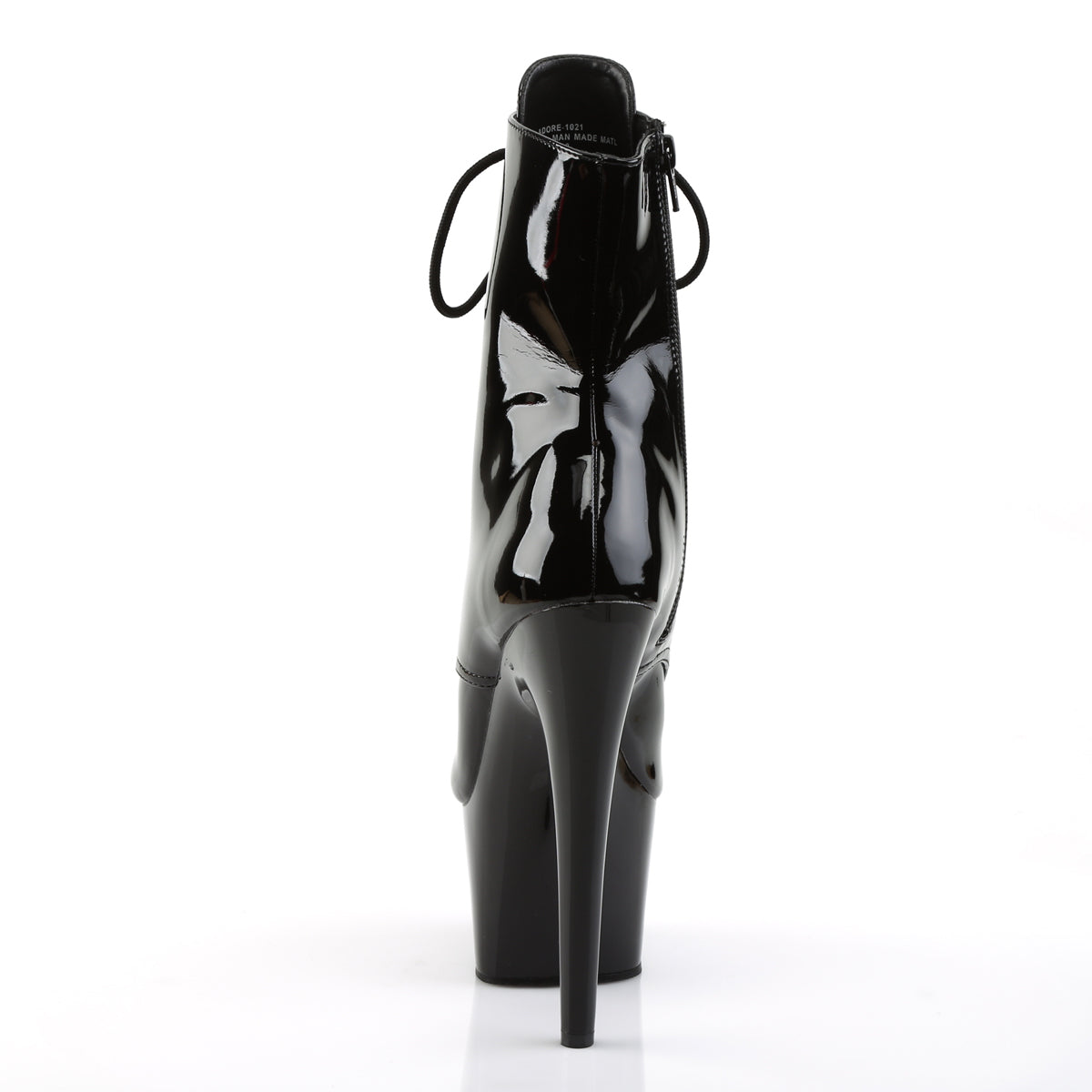 Pleaser Stivaletti da donna ADORE-1021 BLK PAT / BLK