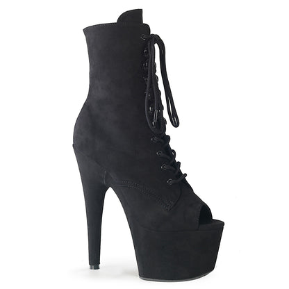 Pleaser Stivaletti da donna ADORE-1021FS BLK Faux Suede Suede / Blk Faux Suede
