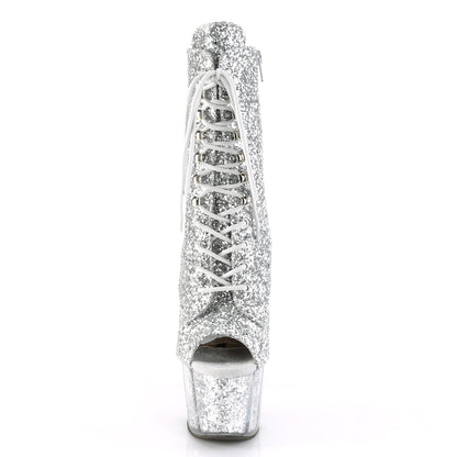 Pleaser Stivaletti da donna ADORE-1021G SLV Glitter / SLV GLITEER