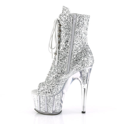 Pleaser Stivaletti da donna ADORE-1021G SLV Glitter / SLV GLITEER