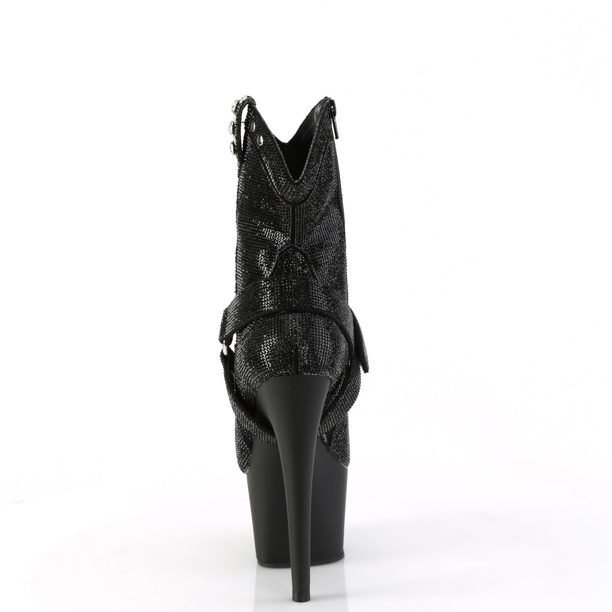 Pleaser  Stivali alla caviglia ADORE-1029rs BLK RS/BLK MATTE