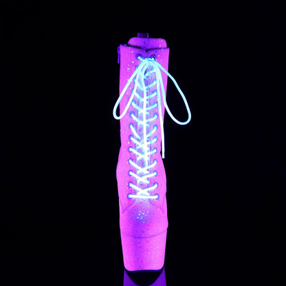 Pleaser   ADORE-1040-ig neon B. rosa glitter iridescente/m