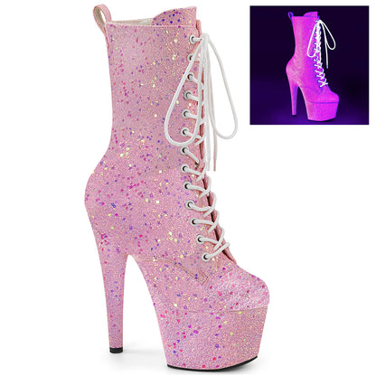 Pleaser   ADORE-1040-ig neon B. rosa glitter iridescente/m