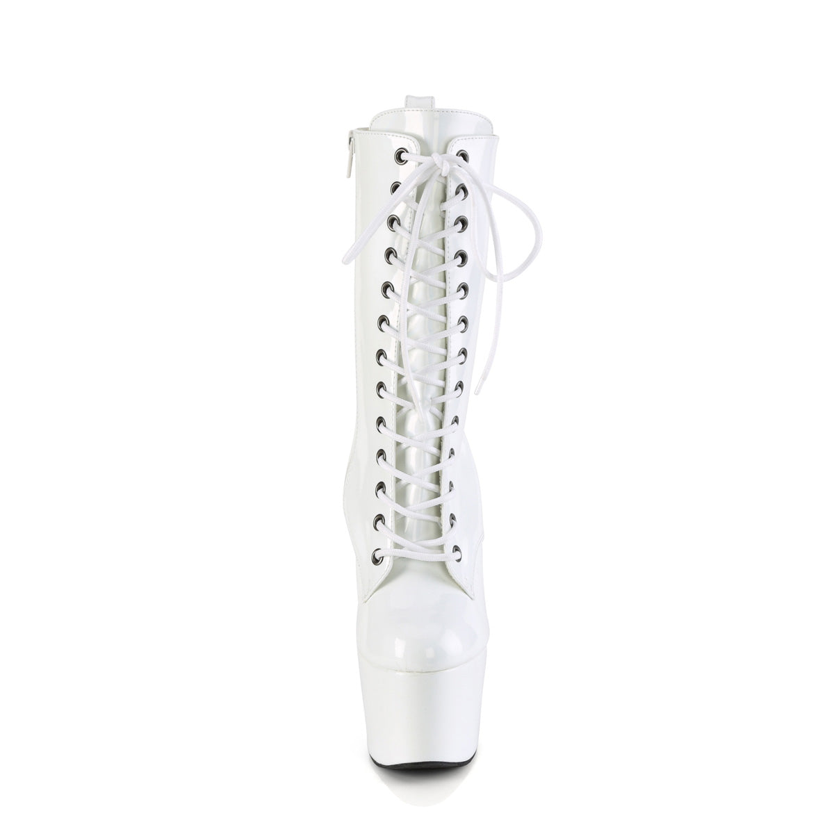 Pleaser   ADORE-1040wr-hg wht holo pat/m