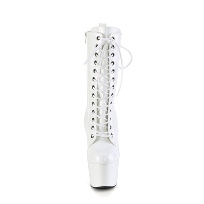 Pleaser   ADORE-1040wr-hg wht holo pat/m