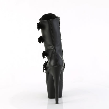 Pleaser   ADORE-1046 blk in pelle finta/blk opaca