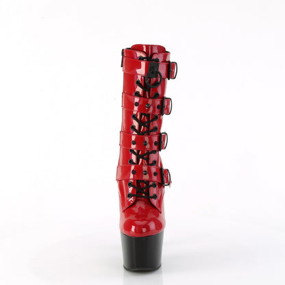 Pleaser   ADORE-1046tt rosso holo pat/blk
