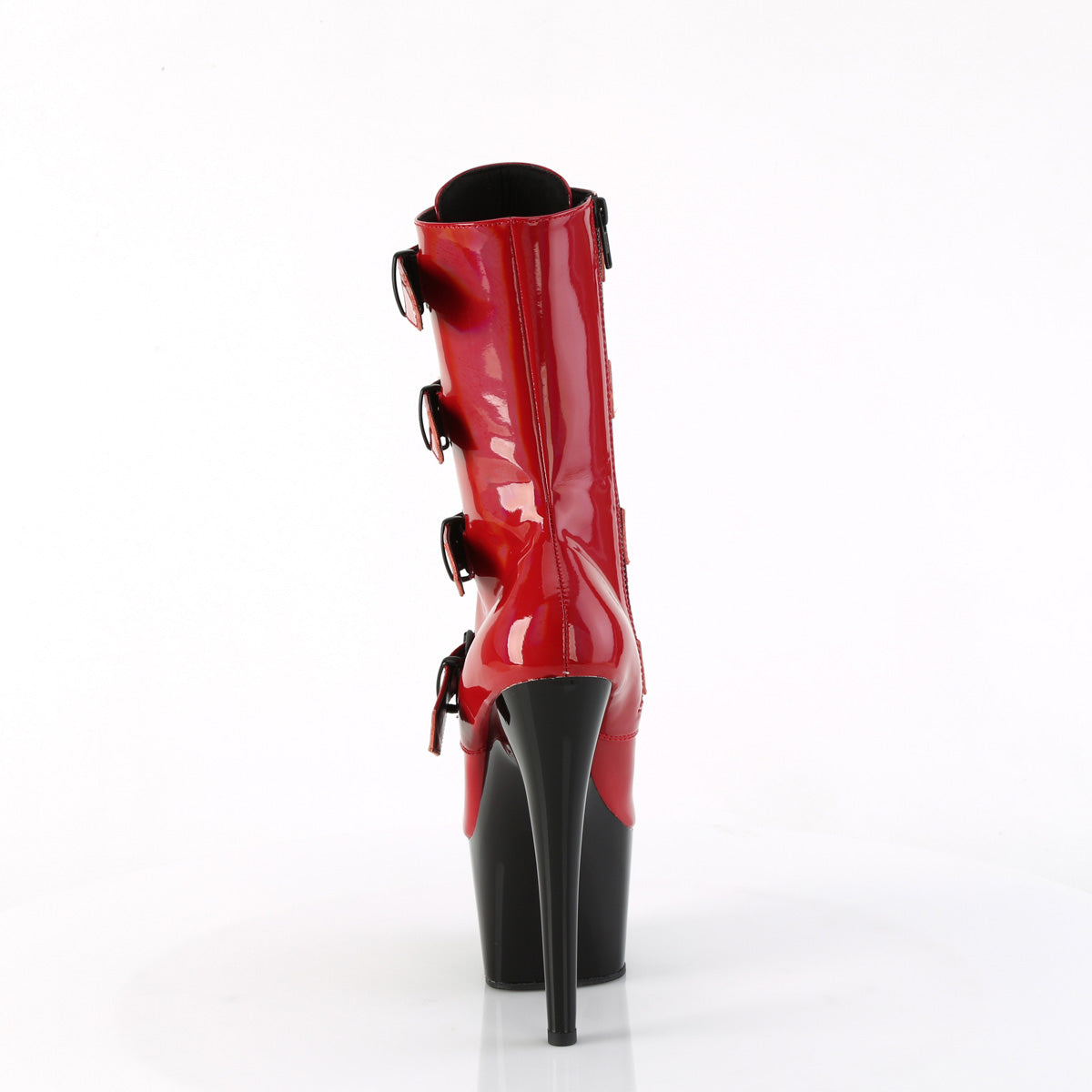 Pleaser   ADORE-1046tt rosso holo pat/blk