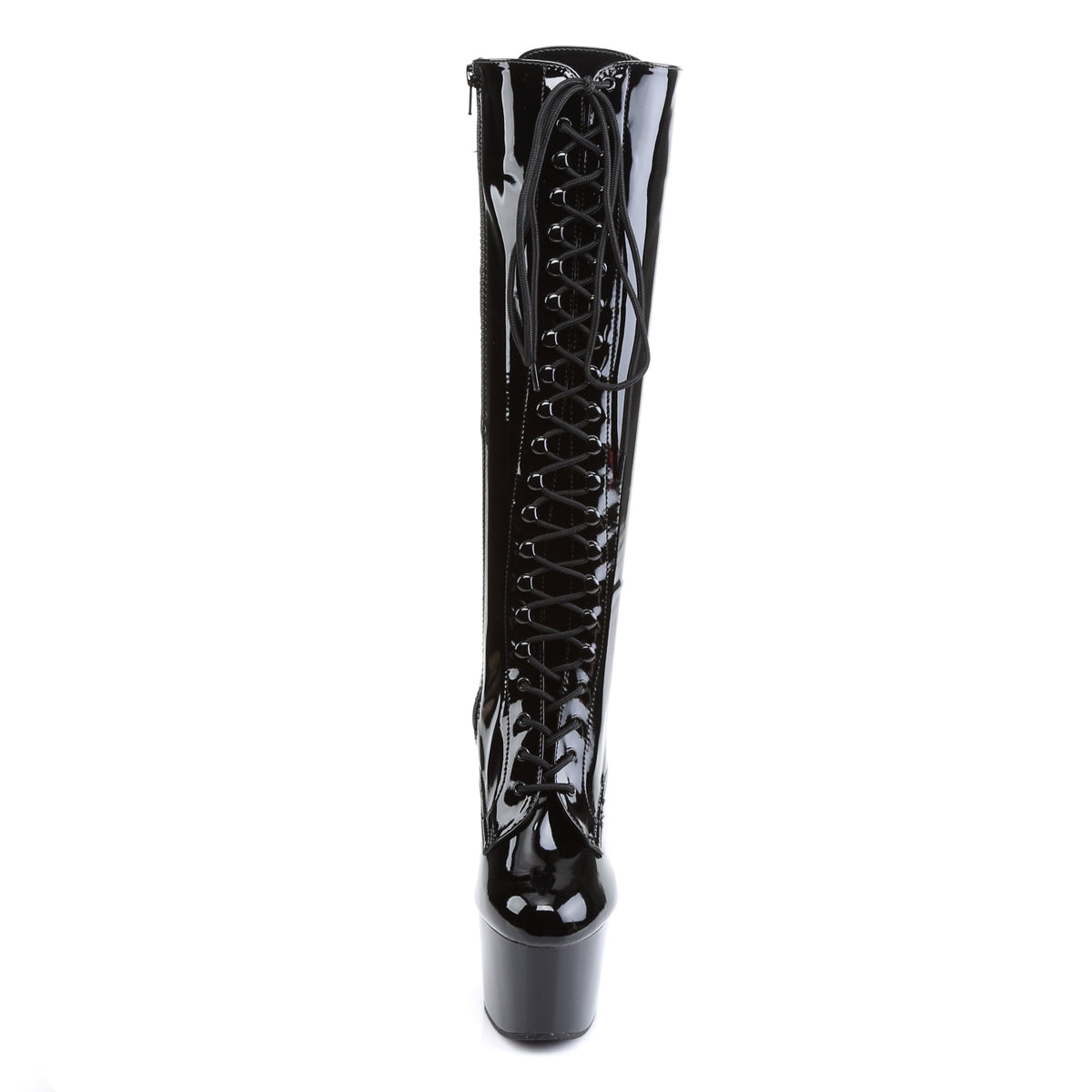 Pleaser Stivali da donna ADORE-2023 BLK STR PAT / BLK