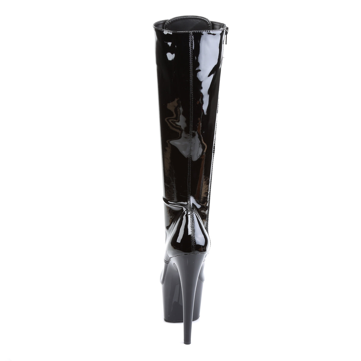 Pleaser Stivali da donna ADORE-2023 BLK STR PAT / BLK