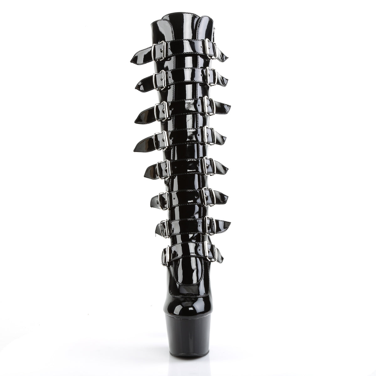 Pleaser Stivali da donna ADORE-2043 BLK PAT / BLK