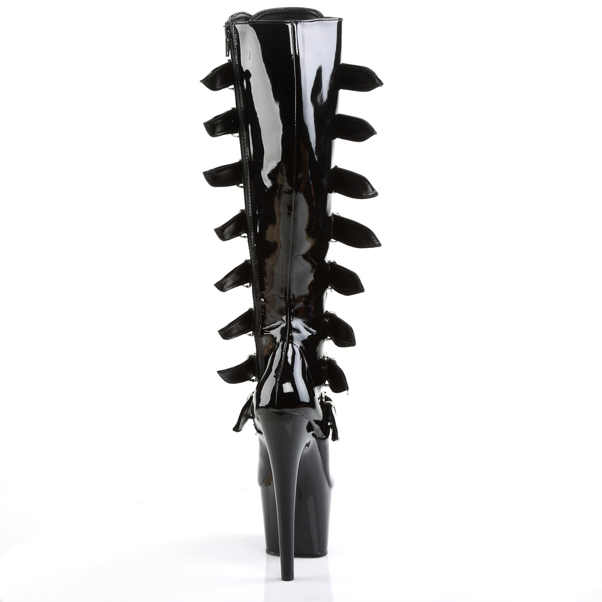 Pleaser Stivali da donna ADORE-2043 BLK PAT / BLK