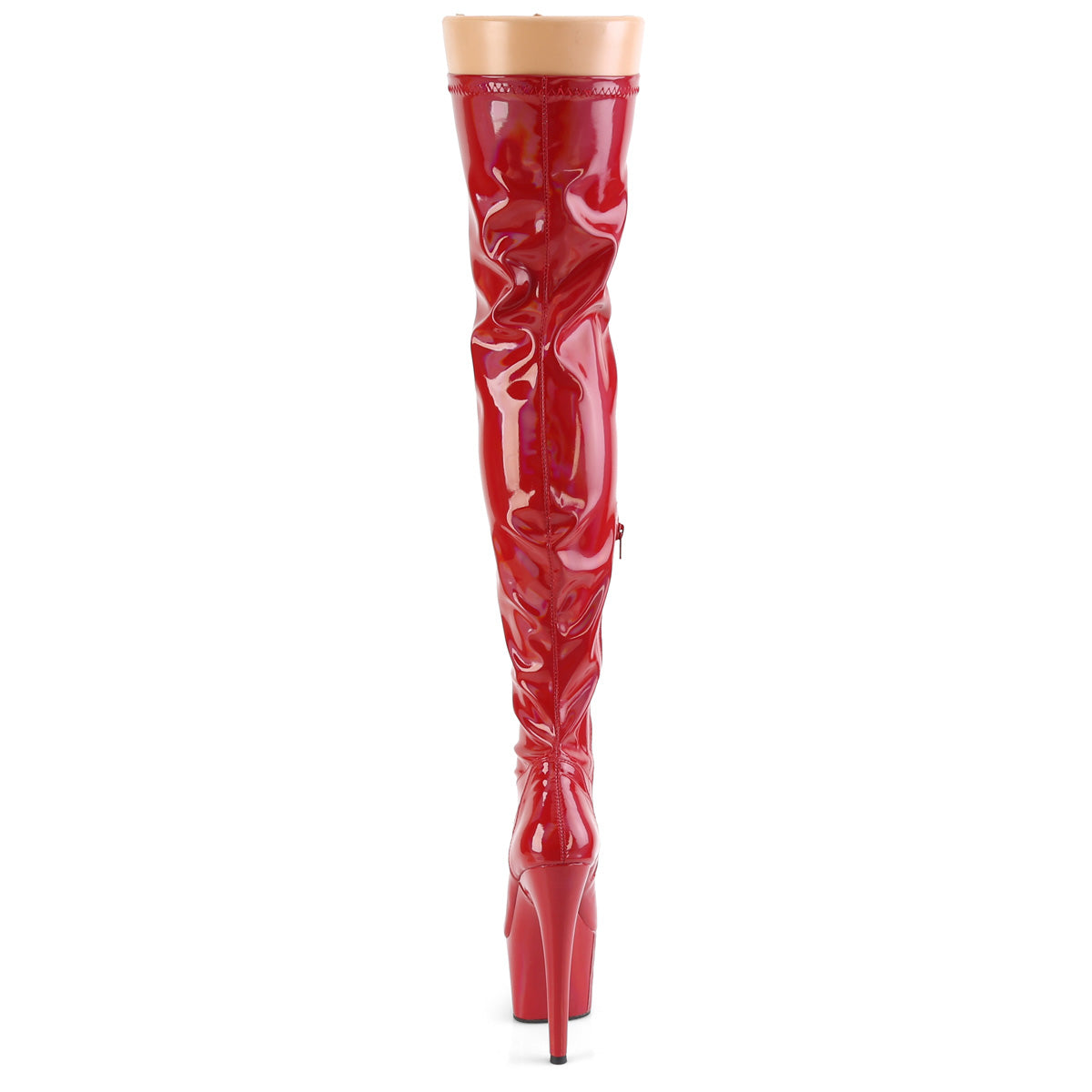 Pleaser Stivali da donna ADORE-3000HWR rosso str. Holo / Red Holo