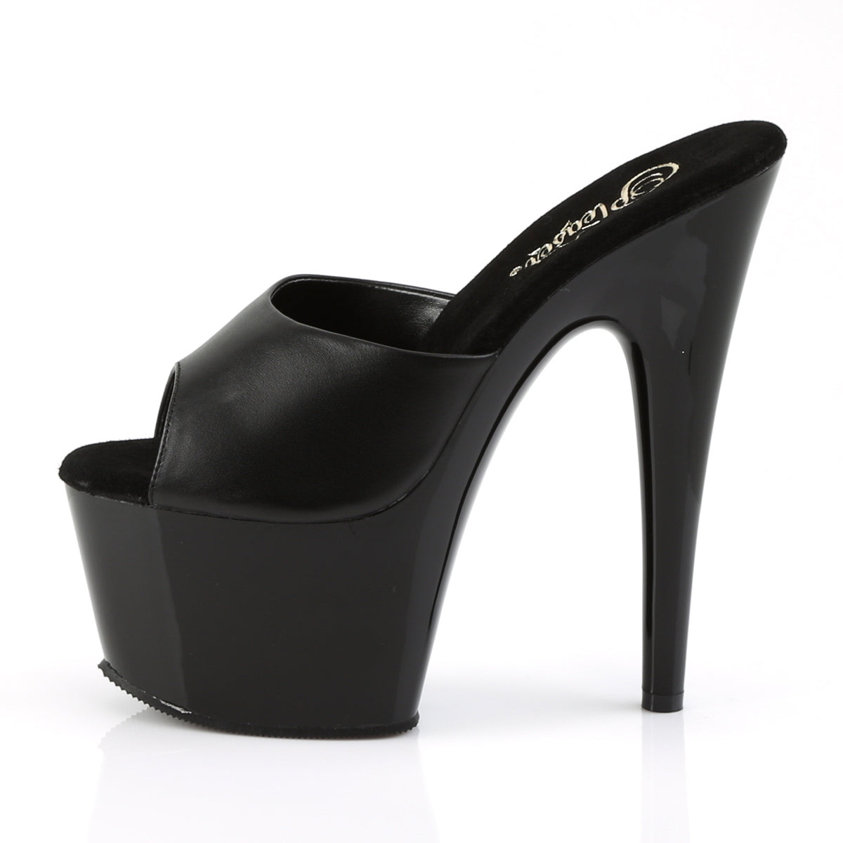Pleaser Sandali da donna ADORE-701 BLK Pelle / Blk