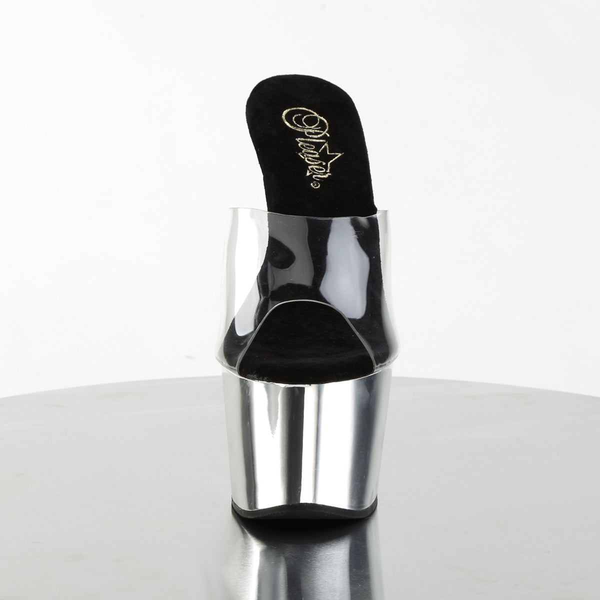Pleaser Sandali da donna ADORE-701 CLR / SLV Chrome