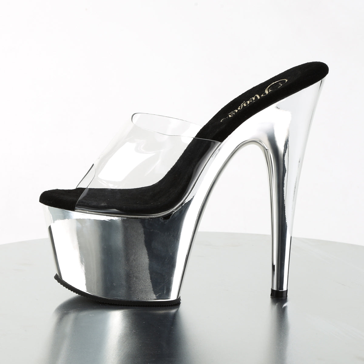Pleaser Sandali da donna ADORE-701 CLR / SLV Chrome