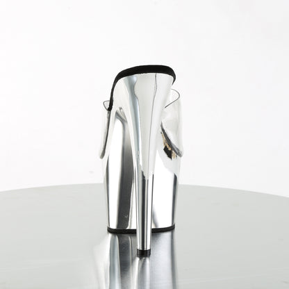 Pleaser Sandali da donna ADORE-701 CLR / SLV Chrome