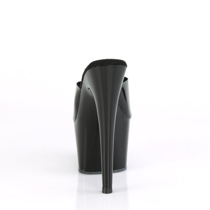 Pleaser Sandali da donna ADORE-701N BLK (Jelly-Like) TPU / BLK
