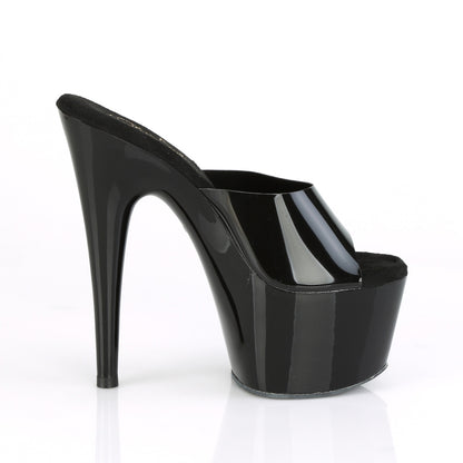 Pleaser Sandali da donna ADORE-701N BLK (Jelly-Like) TPU / BLK
