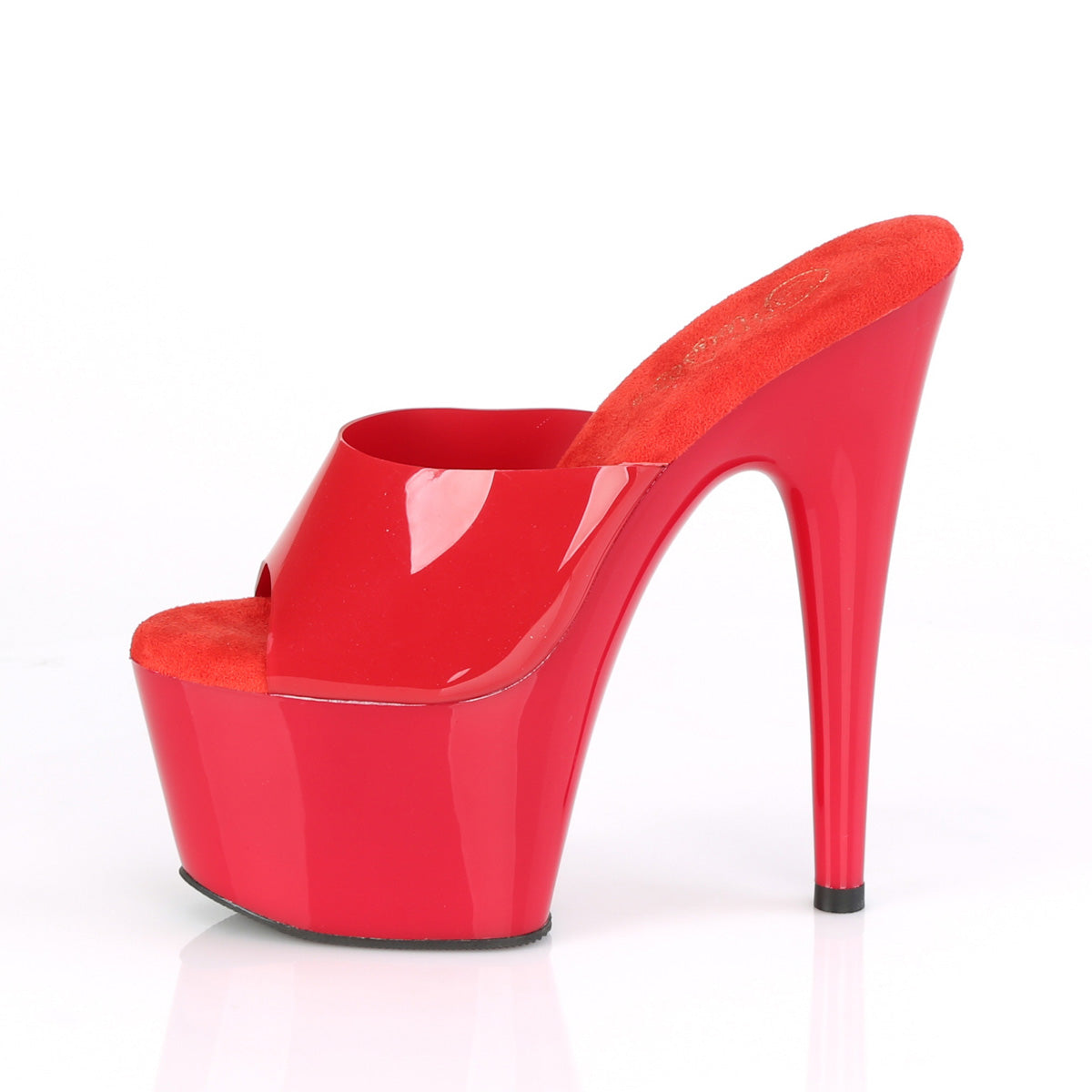 Pleaser Sandali da donna ADORE-701n rosso (jelly-like) TPU / rosso
