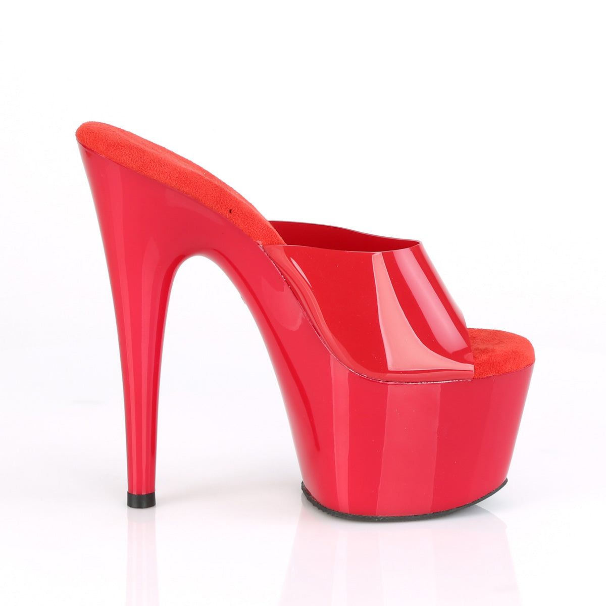 Pleaser Sandali da donna ADORE-701n rosso (jelly-like) TPU / rosso