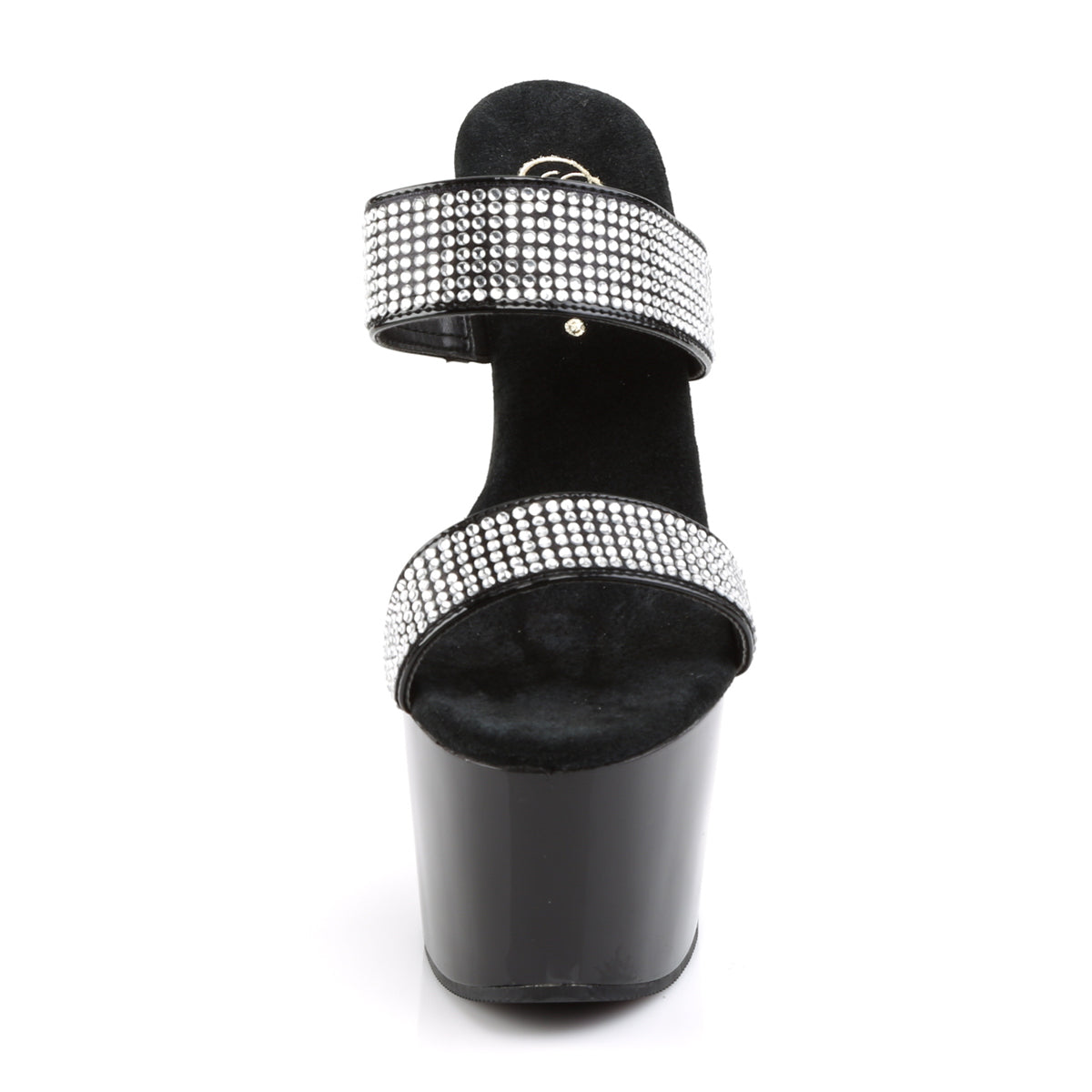 Pleaser Sandali da donna ADORE-702-2 BLK / BLK