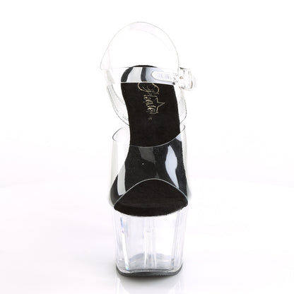 Pleaser Sandali da donna ADORE-708 CLR-BLK / CLR