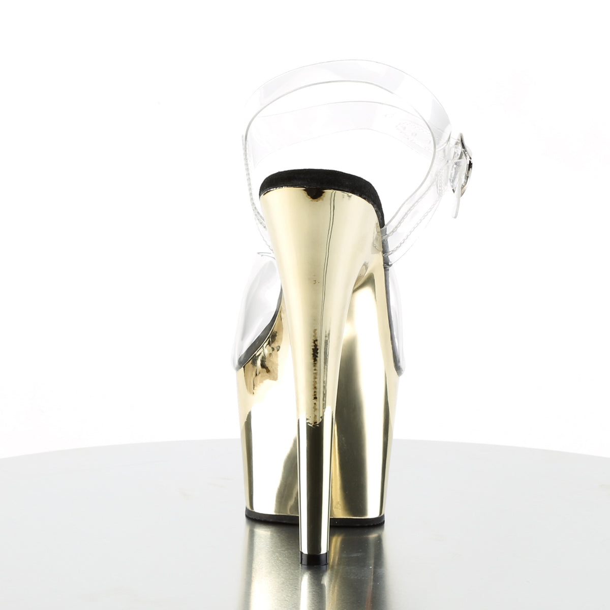 Pleaser Sandali da donna ADORE-708 ClR / Gold Chrome
