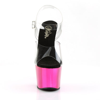Pleaser Sandali da donna ADORE-708 CLR / h. Cromo rosa